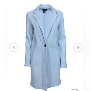Rachel Zoe Light Blue Wool Coat